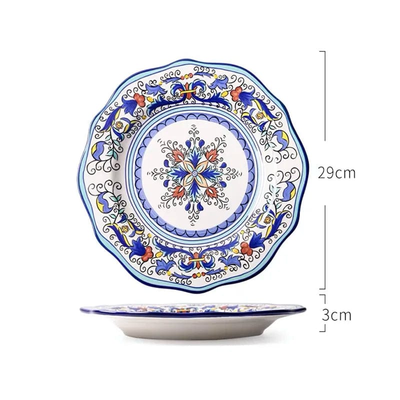 Blue and White Decorative Plates and Tableware - Premium Tableware - Shop now at San Rocco Italia