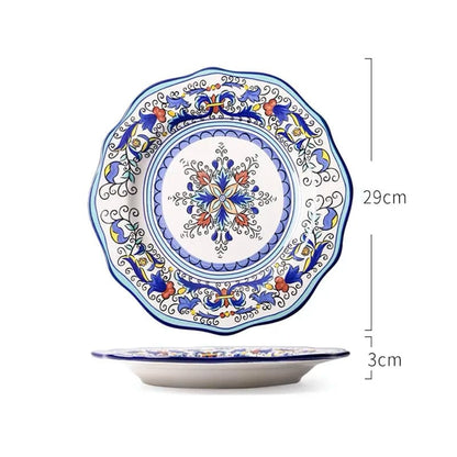 Blue and White Decorative Plates and Tableware - Premium Tableware - Shop now at San Rocco Italia