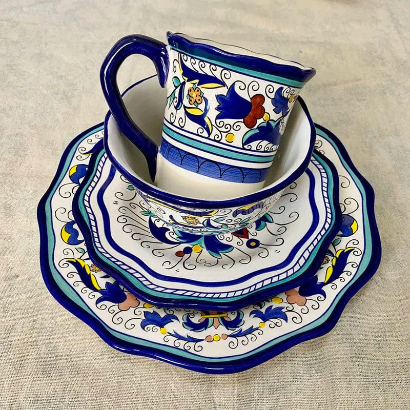 Blue and White Decorative Plates and Tableware - Premium Tableware - Shop now at San Rocco Italia