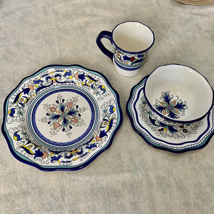 Blue and White Decorative Plates and Tableware - Premium Tableware - Shop now at San Rocco Italia