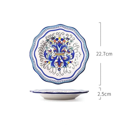 Blue and White Decorative Plates and Tableware - Premium Tableware - Shop now at San Rocco Italia