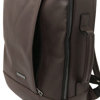 Brooklyn - Leather Laptop Backpack | TL142445 - Premium Leather laptop bags - Shop now at San Rocco Italia