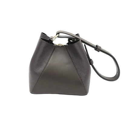 Bolgheri Leather Bucket Bag – Handcrafted in Tuscany