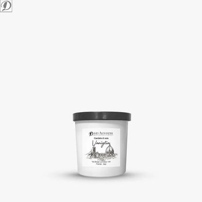 Candela in Cera di Soia alla Vaniglia – Naturale, Profumata, Lunga Durata