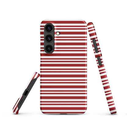 Candy Cane Snap Case for Samsung® - Premium  - Shop now at San Rocco Italia