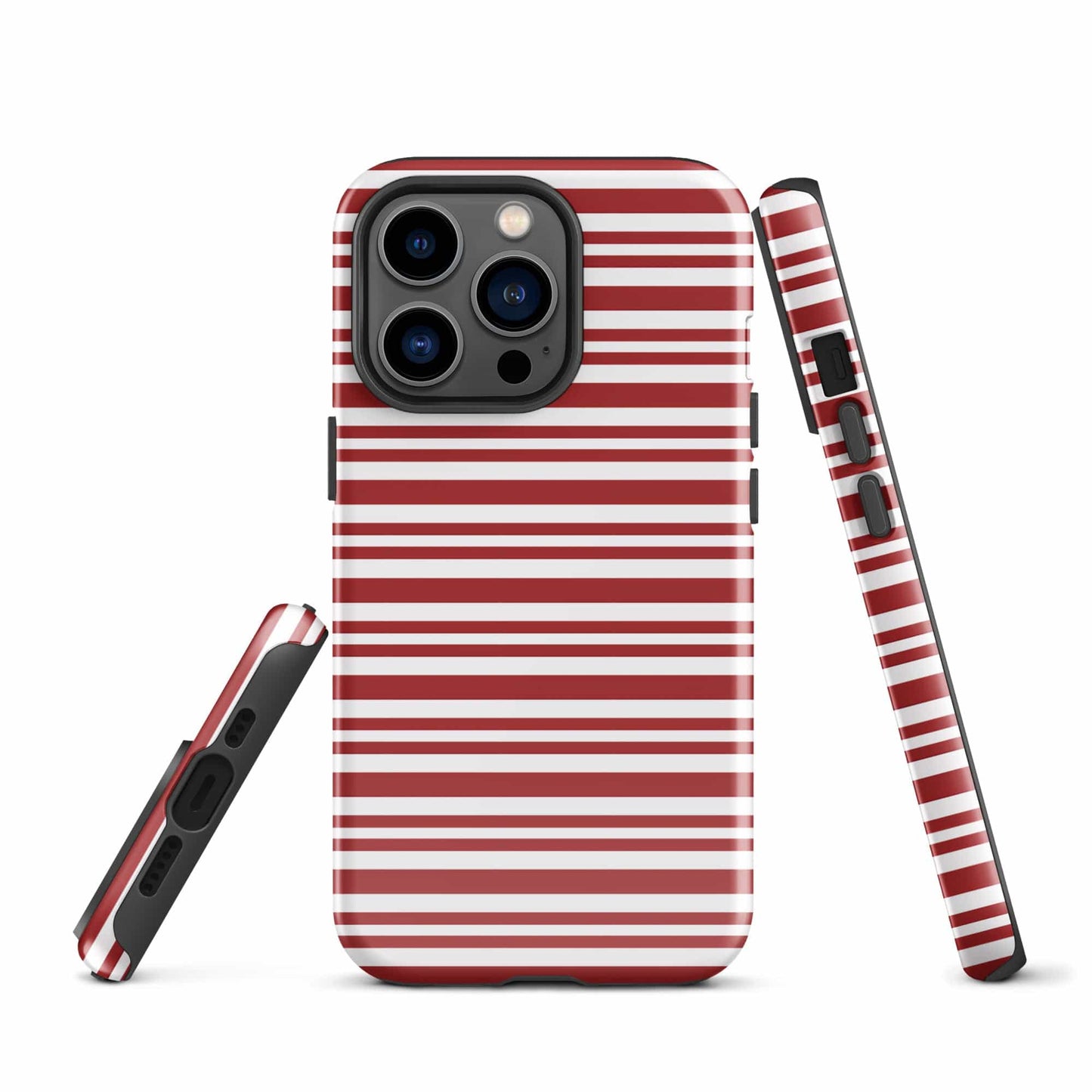 Candy Cane Tough Case for iPhone® - Premium  - Shop now at San Rocco Italia