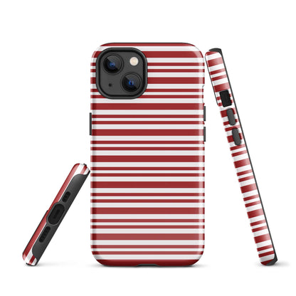 Candy Cane Tough Case for iPhone® - Premium  - Shop now at San Rocco Italia