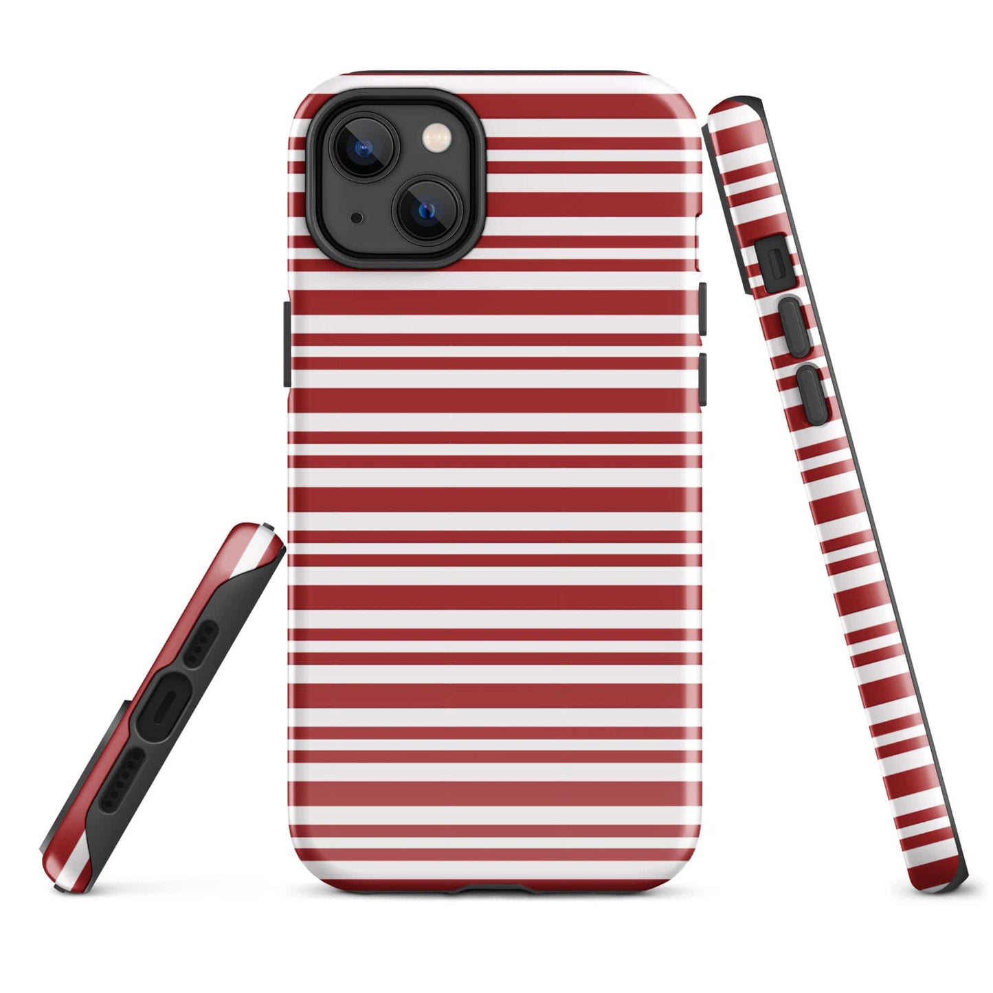 Candy Cane Tough Case for iPhone® - Premium  - Shop now at San Rocco Italia