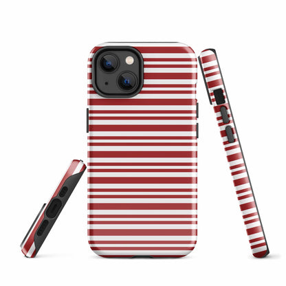 Candy Cane Tough Case for iPhone® - Premium  - Shop now at San Rocco Italia