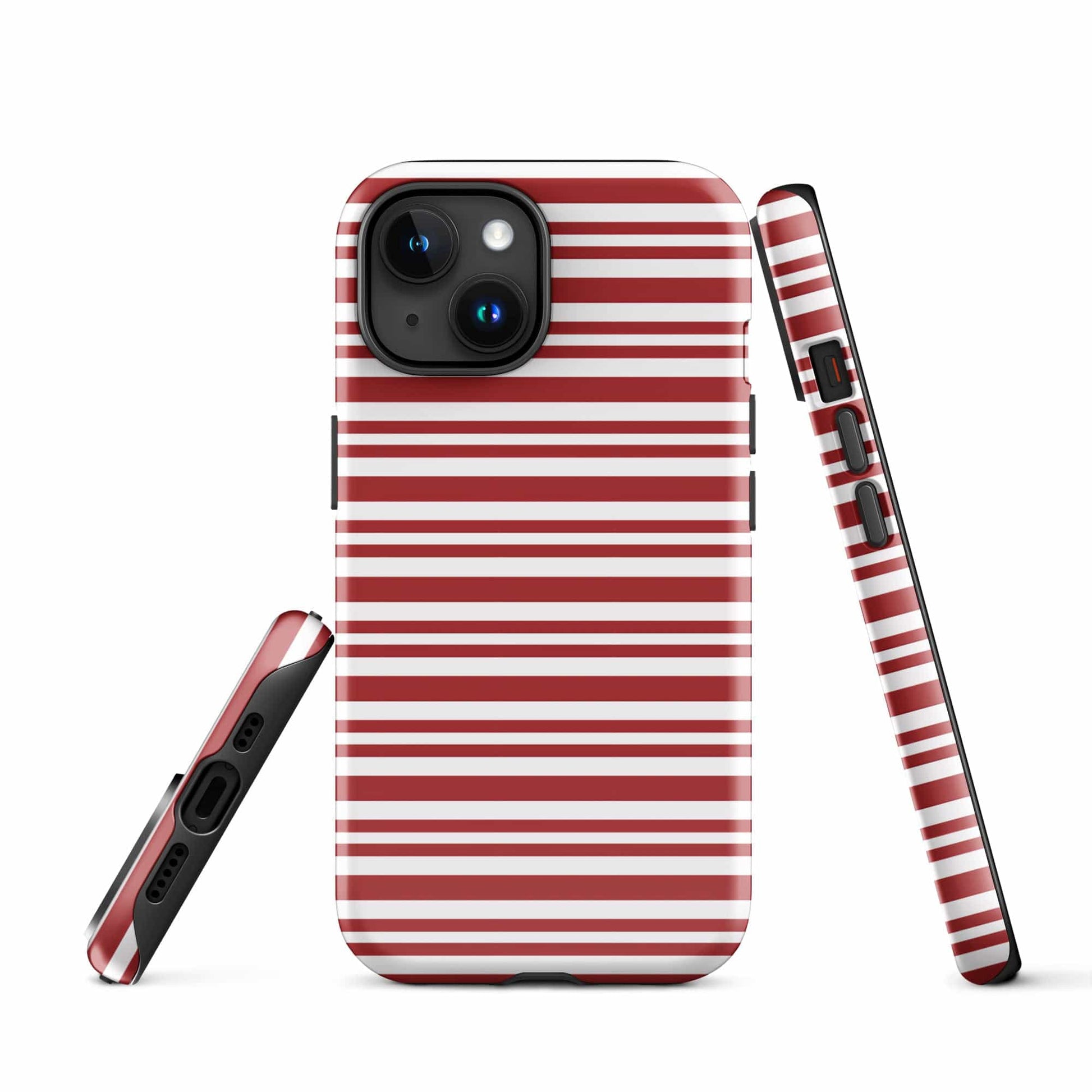 Candy Cane Tough Case for iPhone® - Premium  - Shop now at San Rocco Italia