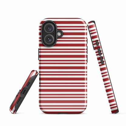 Candy Cane Tough Case for iPhone® - Premium  - Shop now at San Rocco Italia