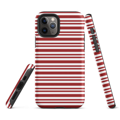 Candy Cane Tough Case for iPhone® - Premium  - Shop now at San Rocco Italia