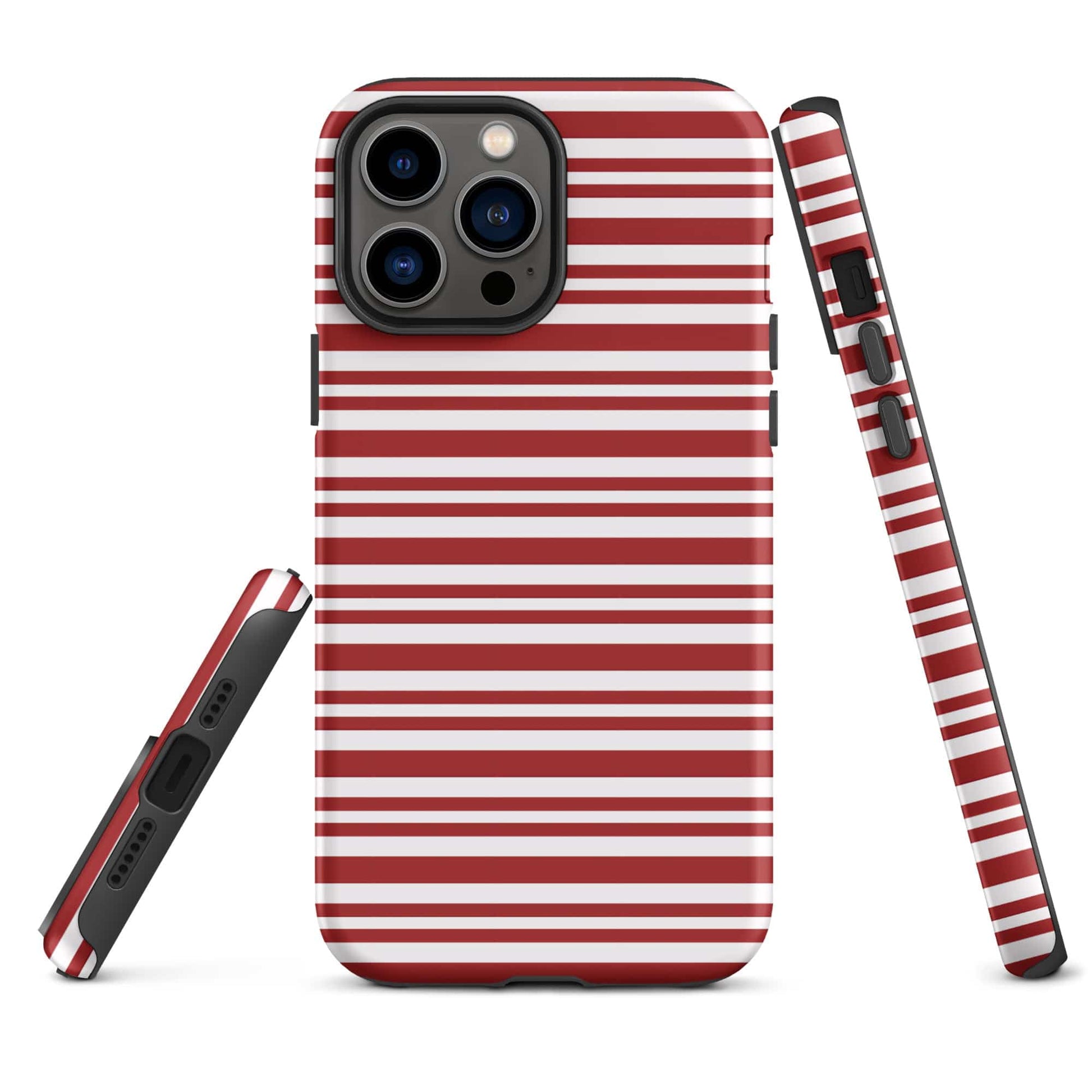 Candy Cane Tough Case for iPhone® - Premium  - Shop now at San Rocco Italia