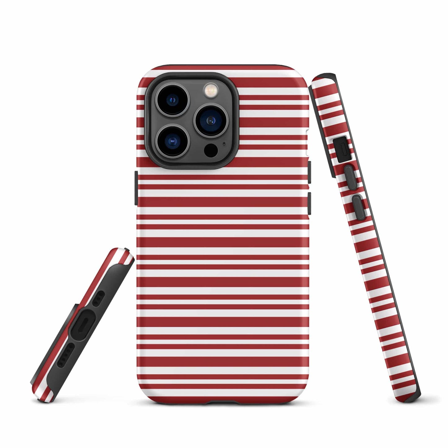 Candy Cane Tough Case for iPhone® - Premium  - Shop now at San Rocco Italia