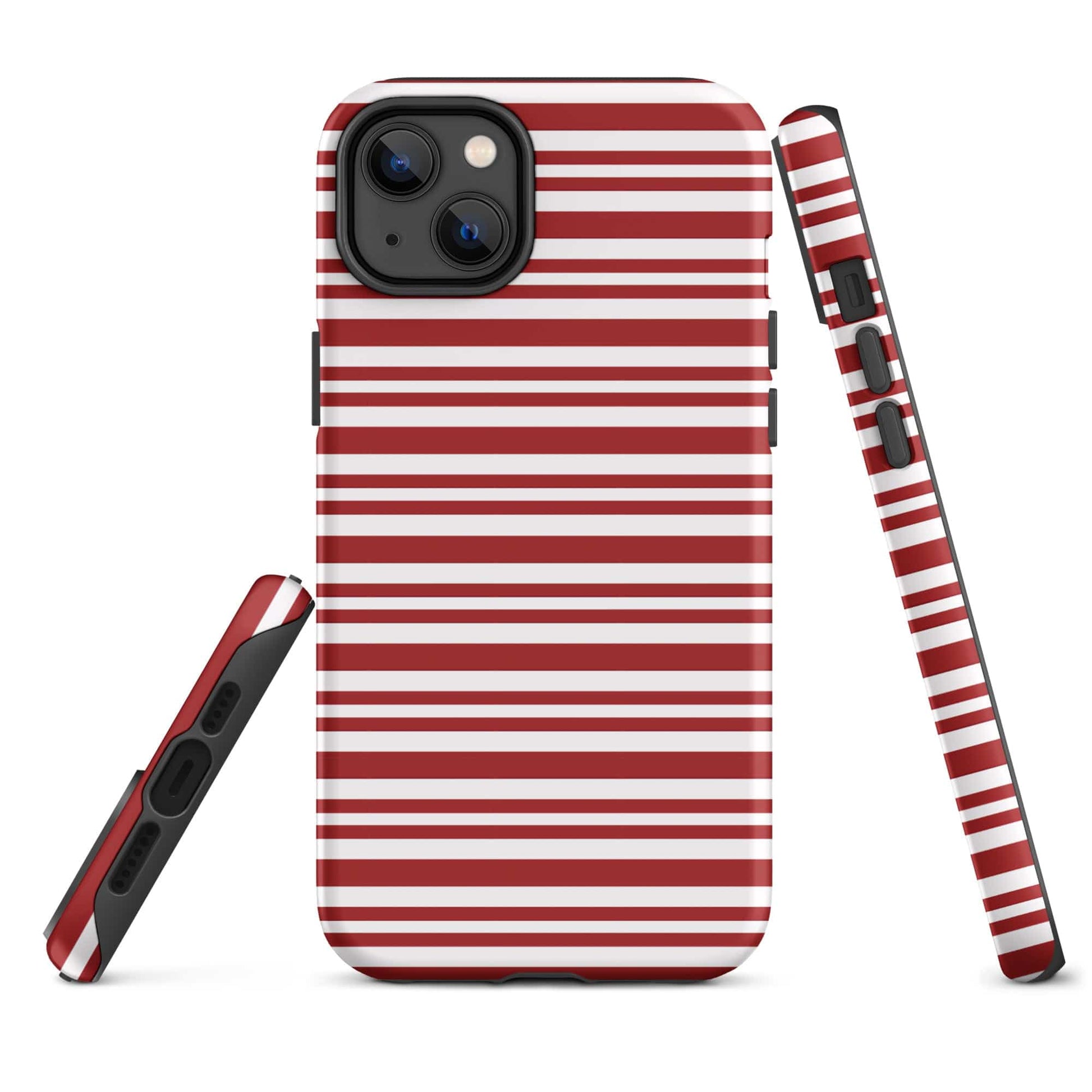 Candy Cane Tough Case for iPhone® - Premium  - Shop now at San Rocco Italia