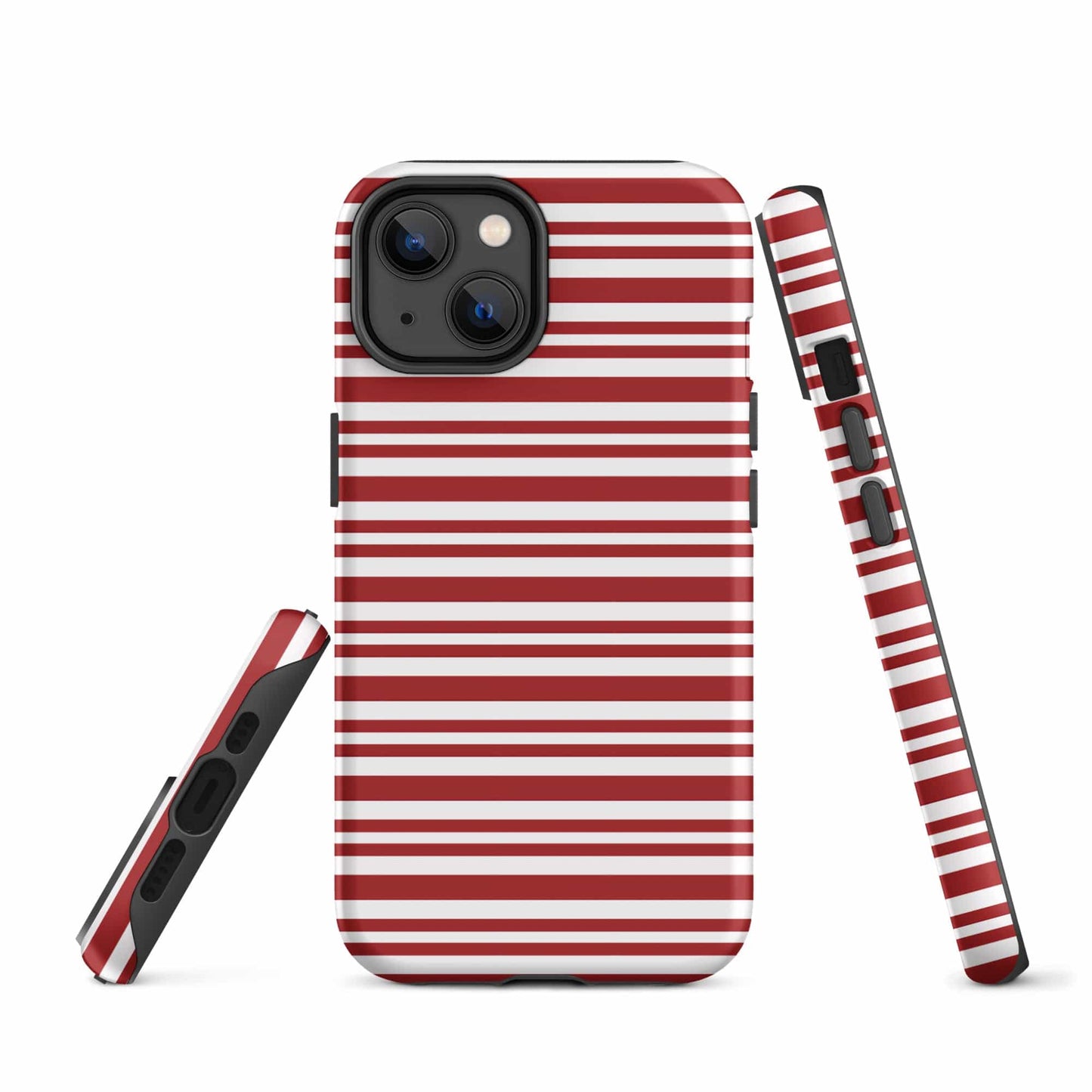 Candy Cane Tough Case for iPhone® - Premium  - Shop now at San Rocco Italia