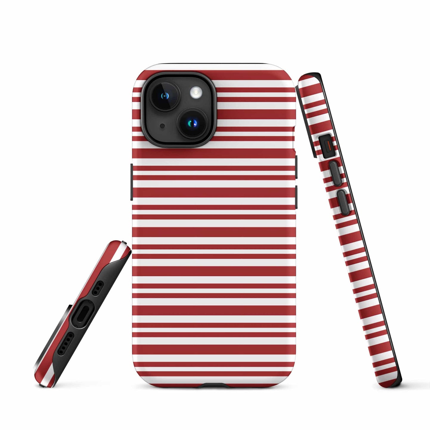 Candy Cane Tough Case for iPhone® - Premium  - Shop now at San Rocco Italia