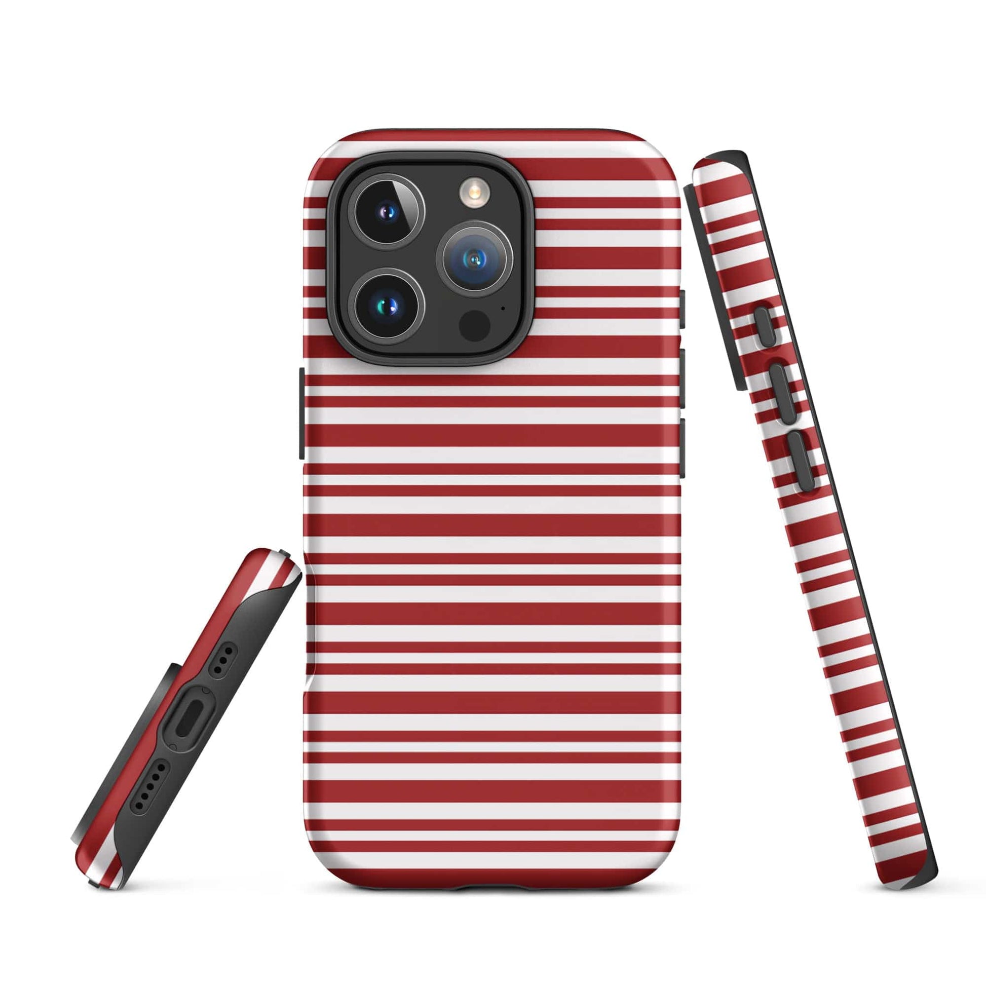 Candy Cane Tough Case for iPhone® - Premium  - Shop now at San Rocco Italia