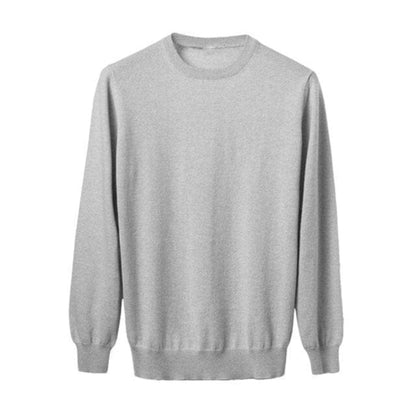 Cashmere Crew Neck Sweater for Men - Premium Men's Clothing - Shop now at San Rocco Italia