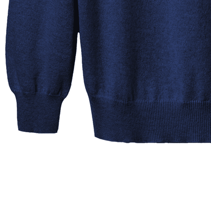 Cashmere Crew Neck Sweater for Men - Premium Men's Clothing - Shop now at San Rocco Italia