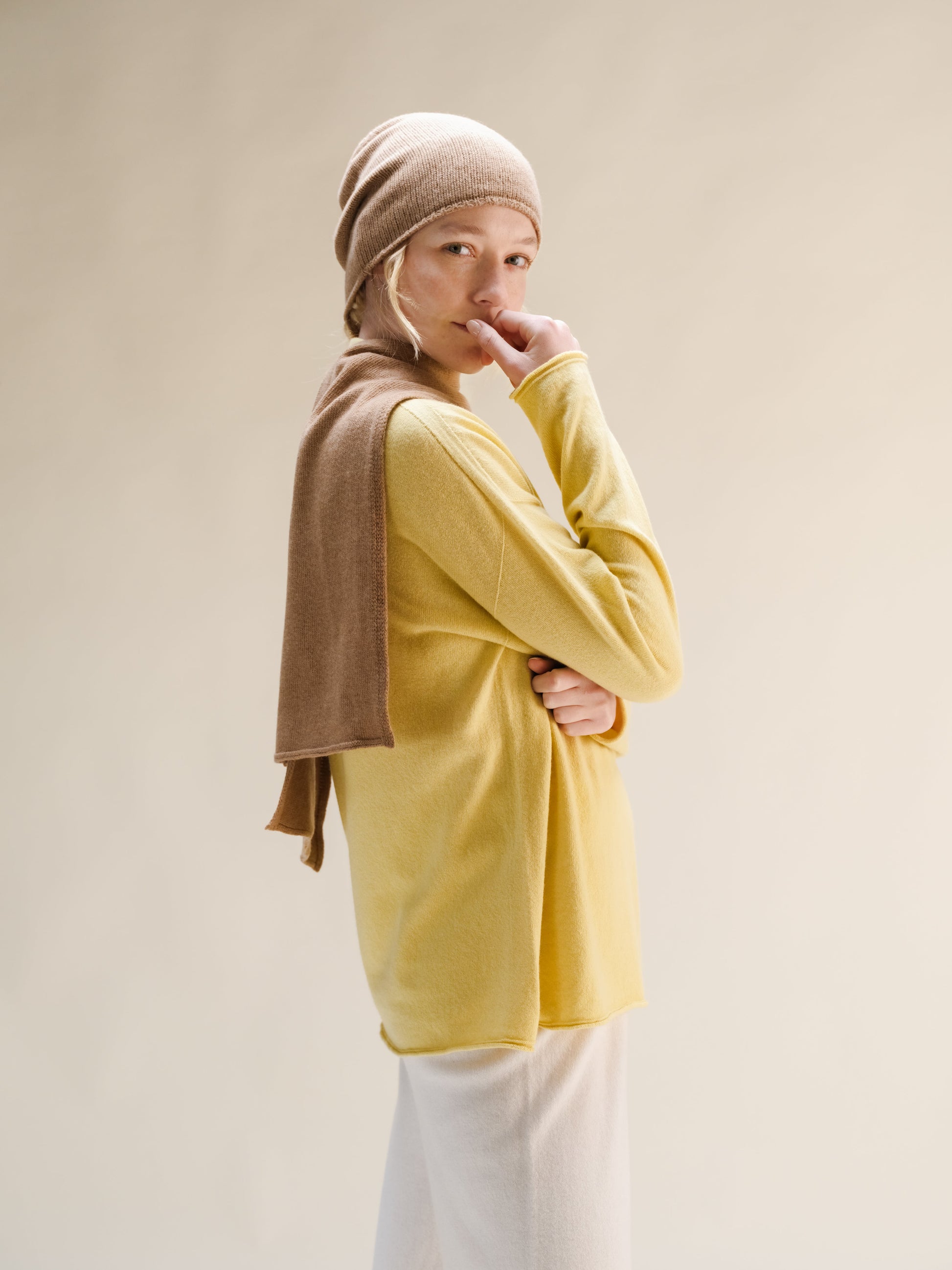 Knitwear Cashmere Mix Scarf San Rocco Italia