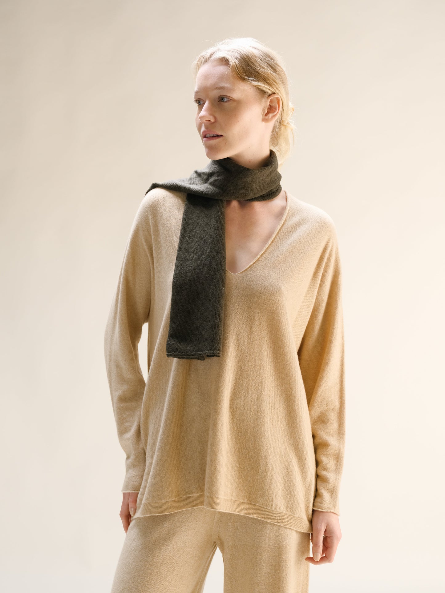 Knitwear Cashmere Mix Scarf San Rocco Italia