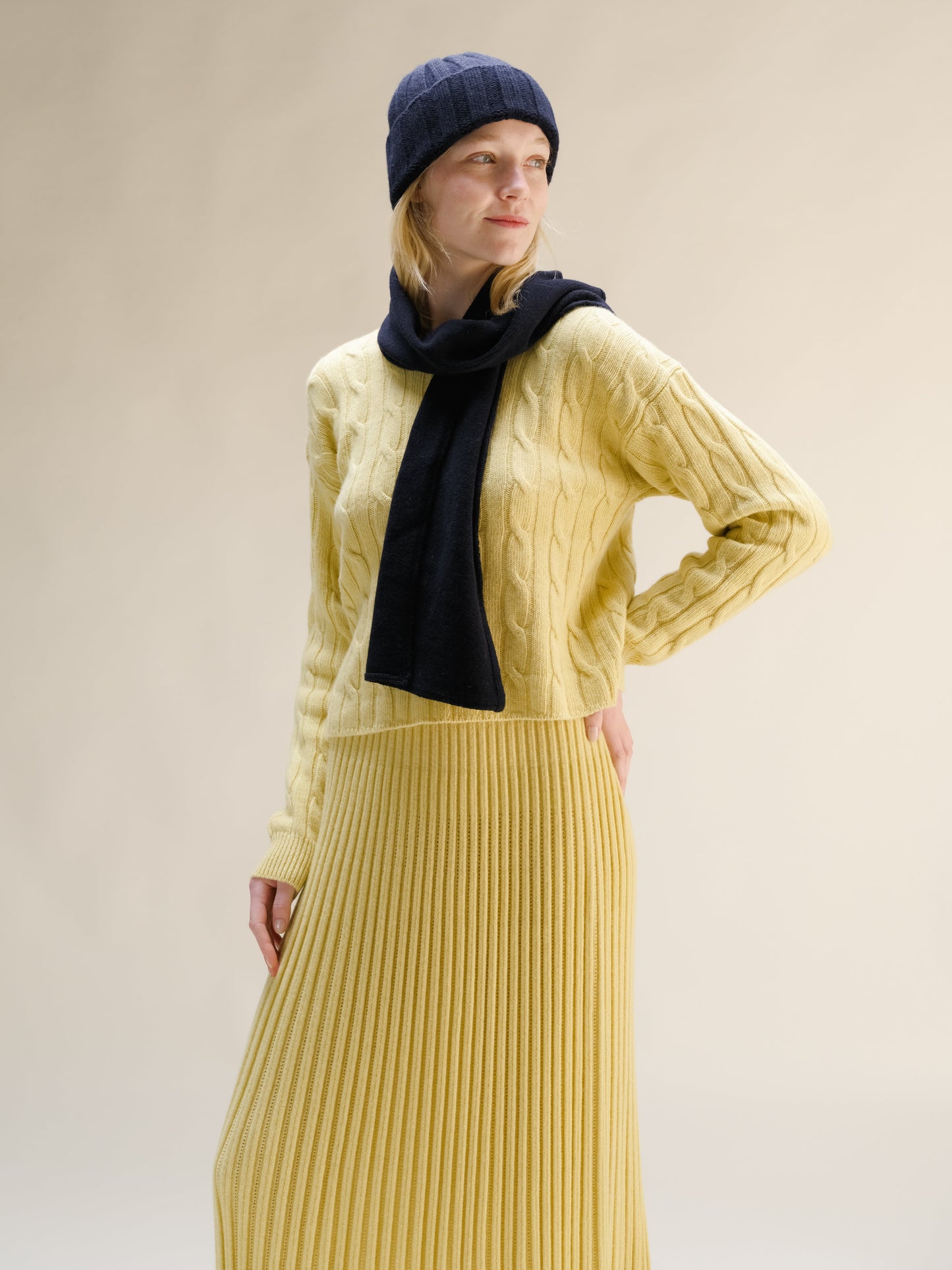 Knitwear Cashmere Mix Scarf San Rocco Italia