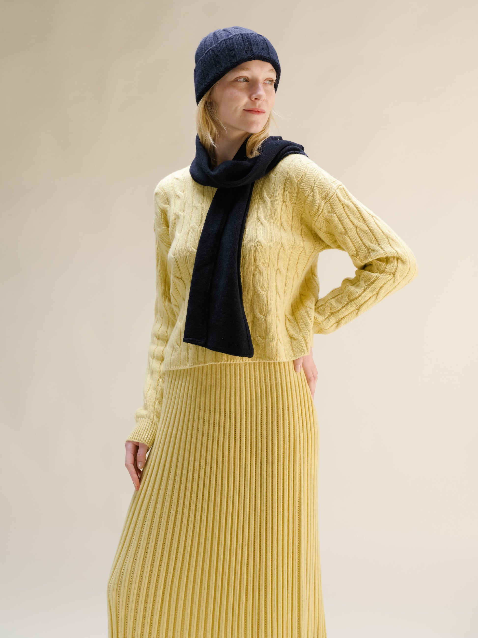 Knitwear Cashmere Mix Scarf San Rocco Italia