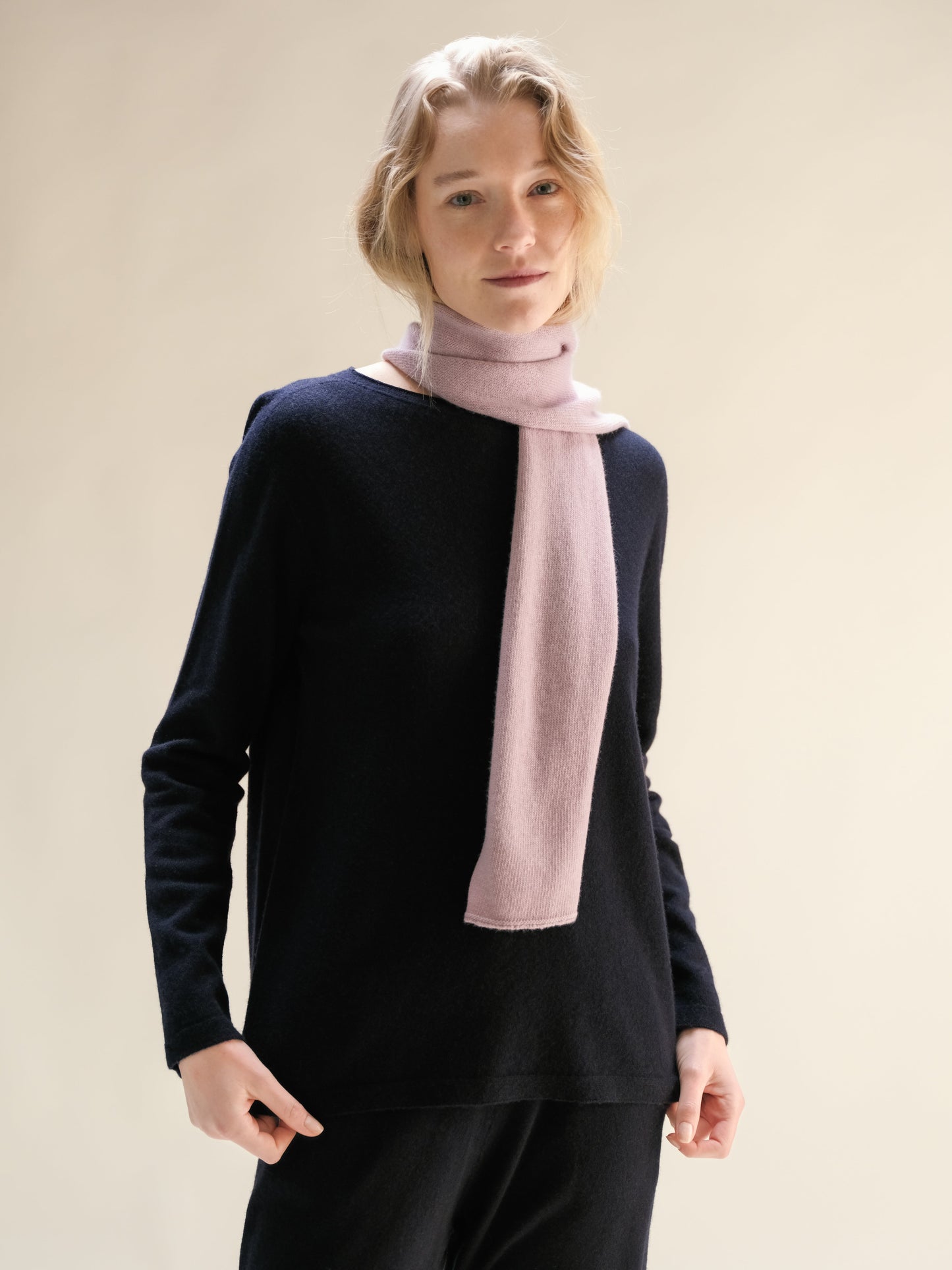 Knitwear Cashmere Mix Scarf San Rocco Italia