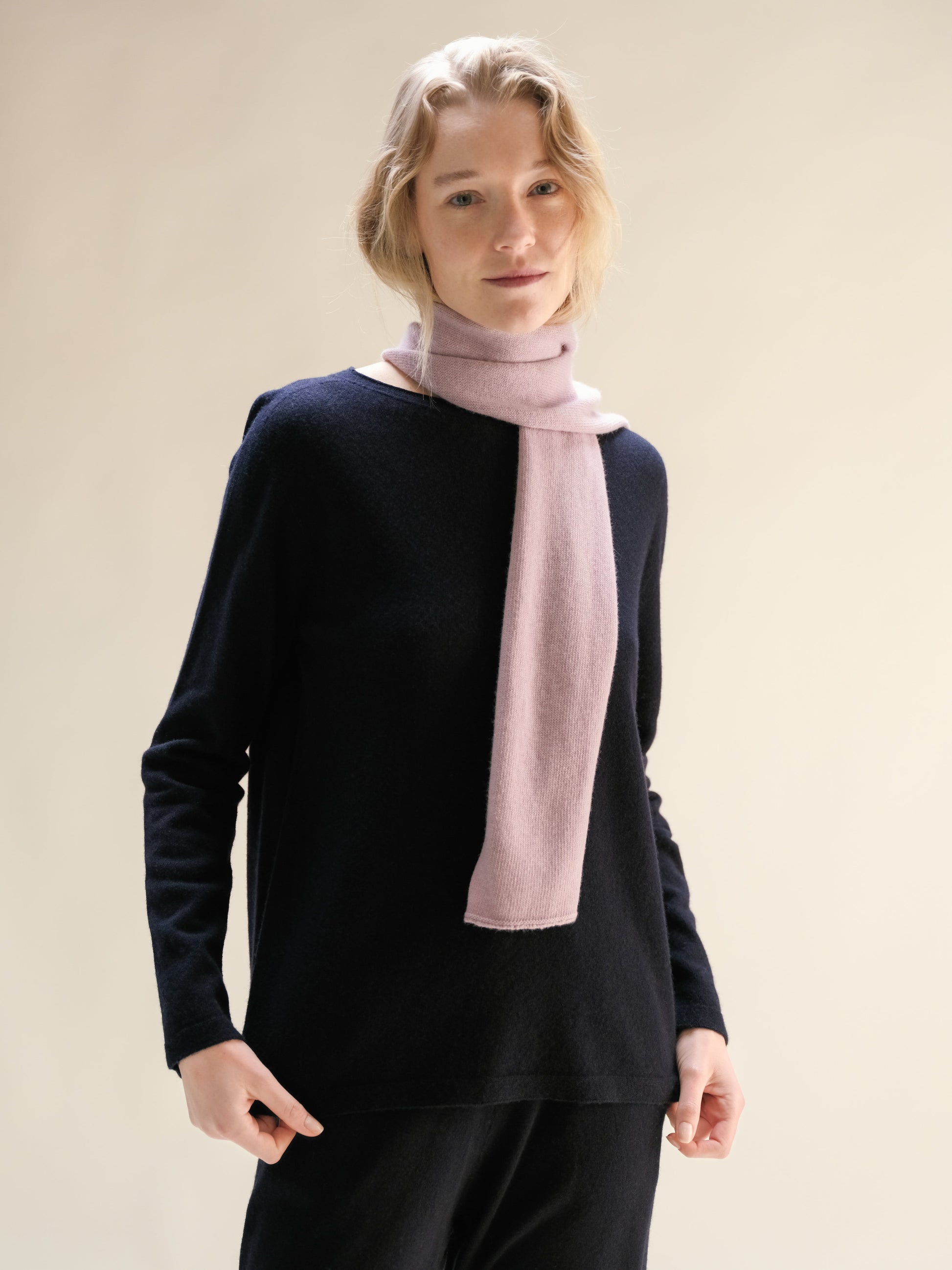 Knitwear Cashmere Mix Scarf San Rocco Italia