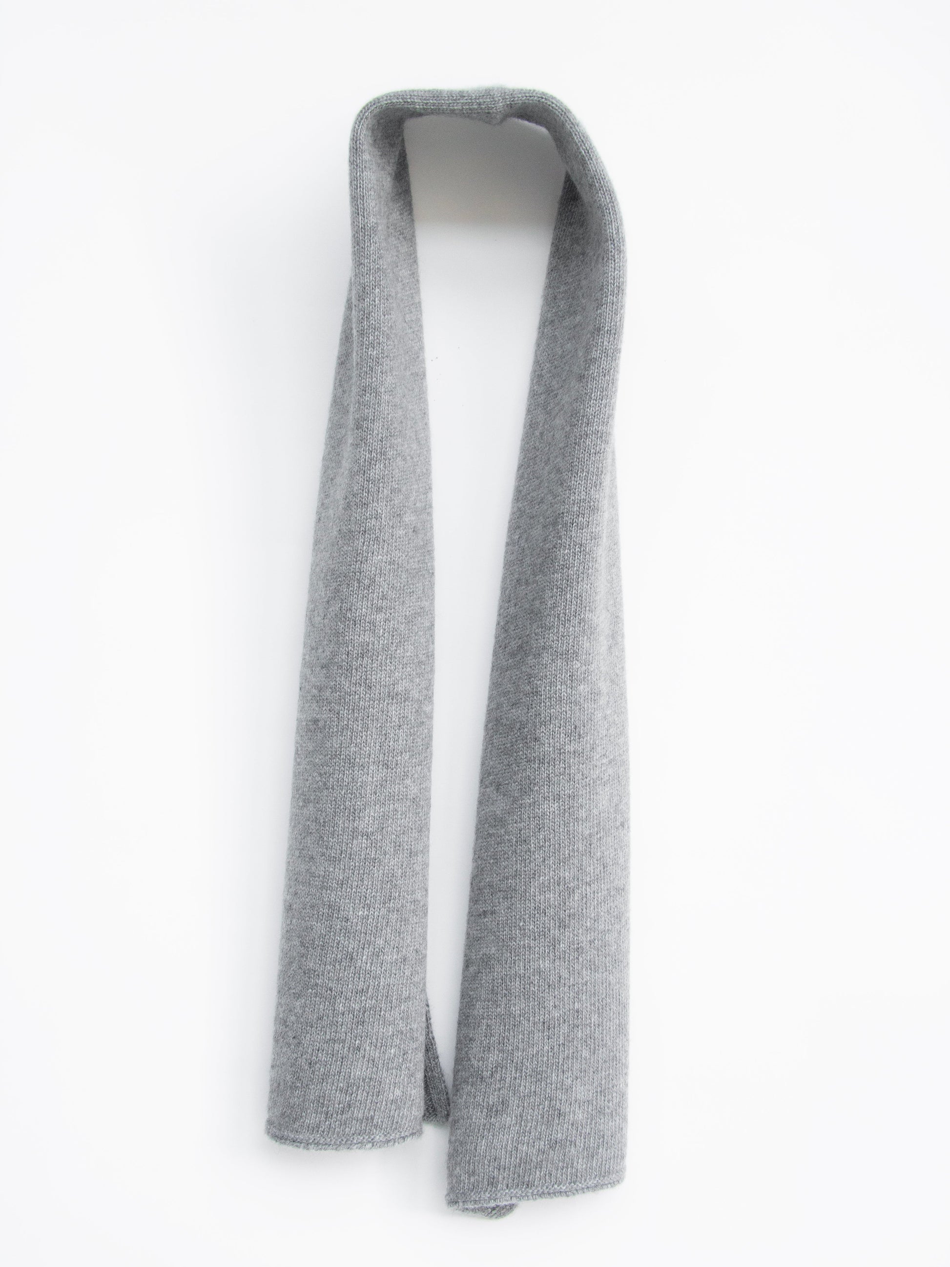 Knitwear Steel Grey Cashmere Mix Scarf San Rocco Italia