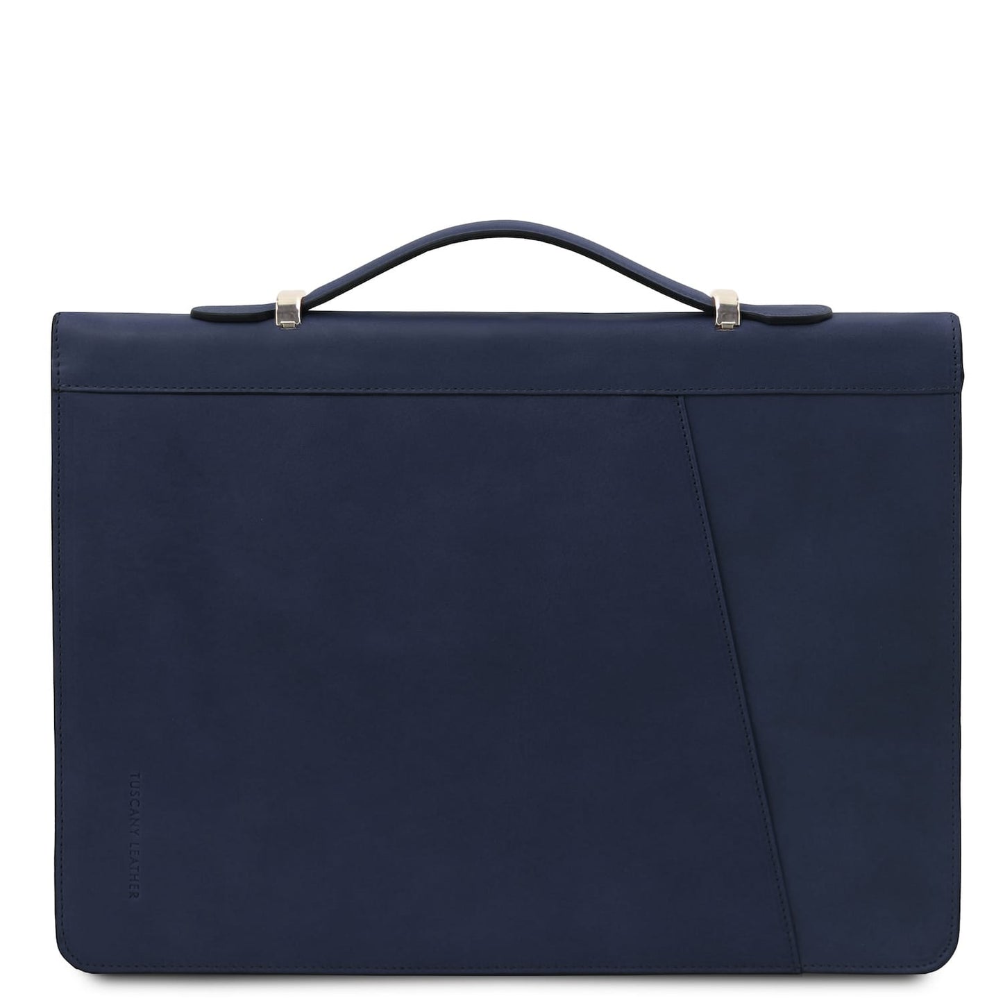 Cesare - Leather document case with handle and ring binder | TL142554