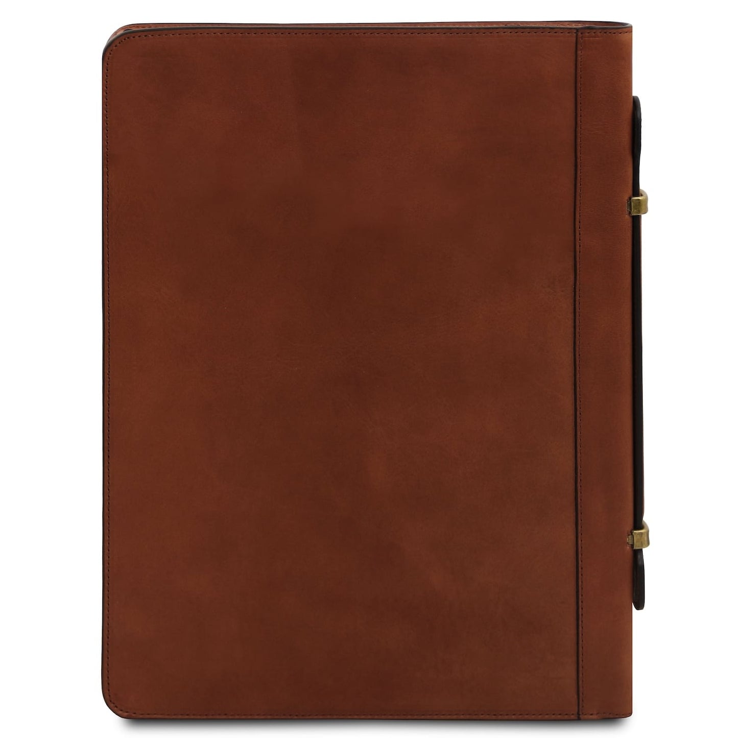 Cesare - Leather document case with handle and ring binder | TL142554