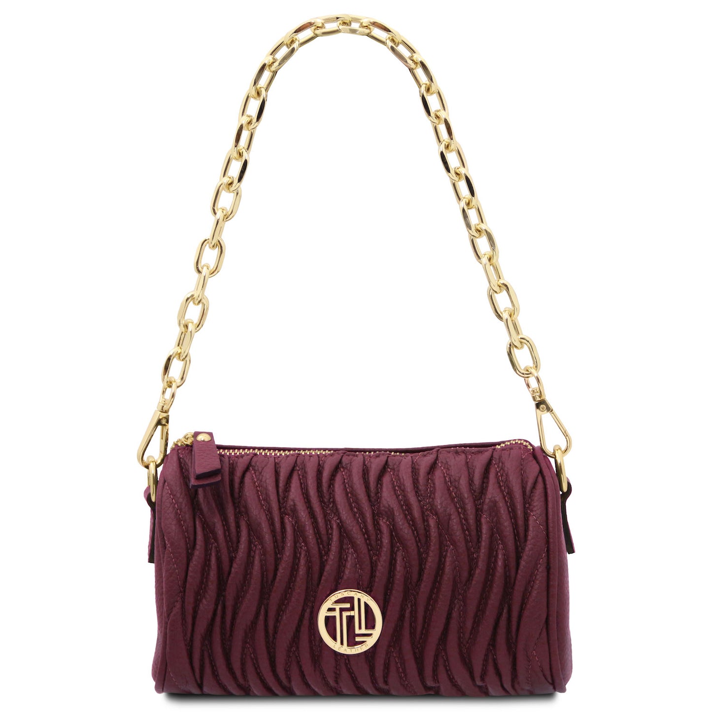 Leather handbags Chantilly - Mini leather bowling bag | TL142493 San Rocco Italia