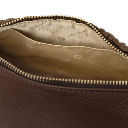 Leather handbags Chantilly - Mini leather bowling bag | TL142493 San Rocco Italia