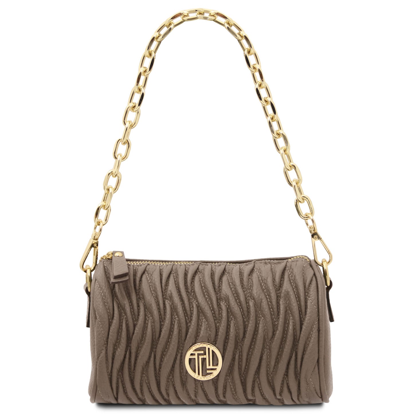 Leather handbags Chantilly - Mini leather bowling bag | TL142493 San Rocco Italia