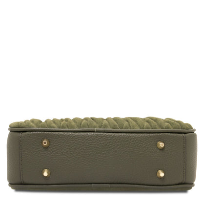 Chantilly - Suede leather handbag | TL142480
