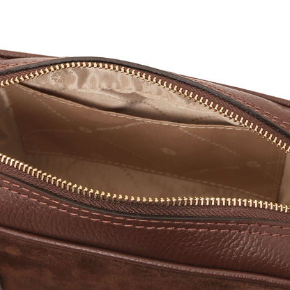 Leather handbags Chantilly - Suede leather handbag | TL142480 San Rocco Italia