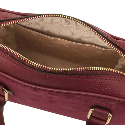 Leather handbags Chantilly - Suede leather handbag | TL142480 San Rocco Italia