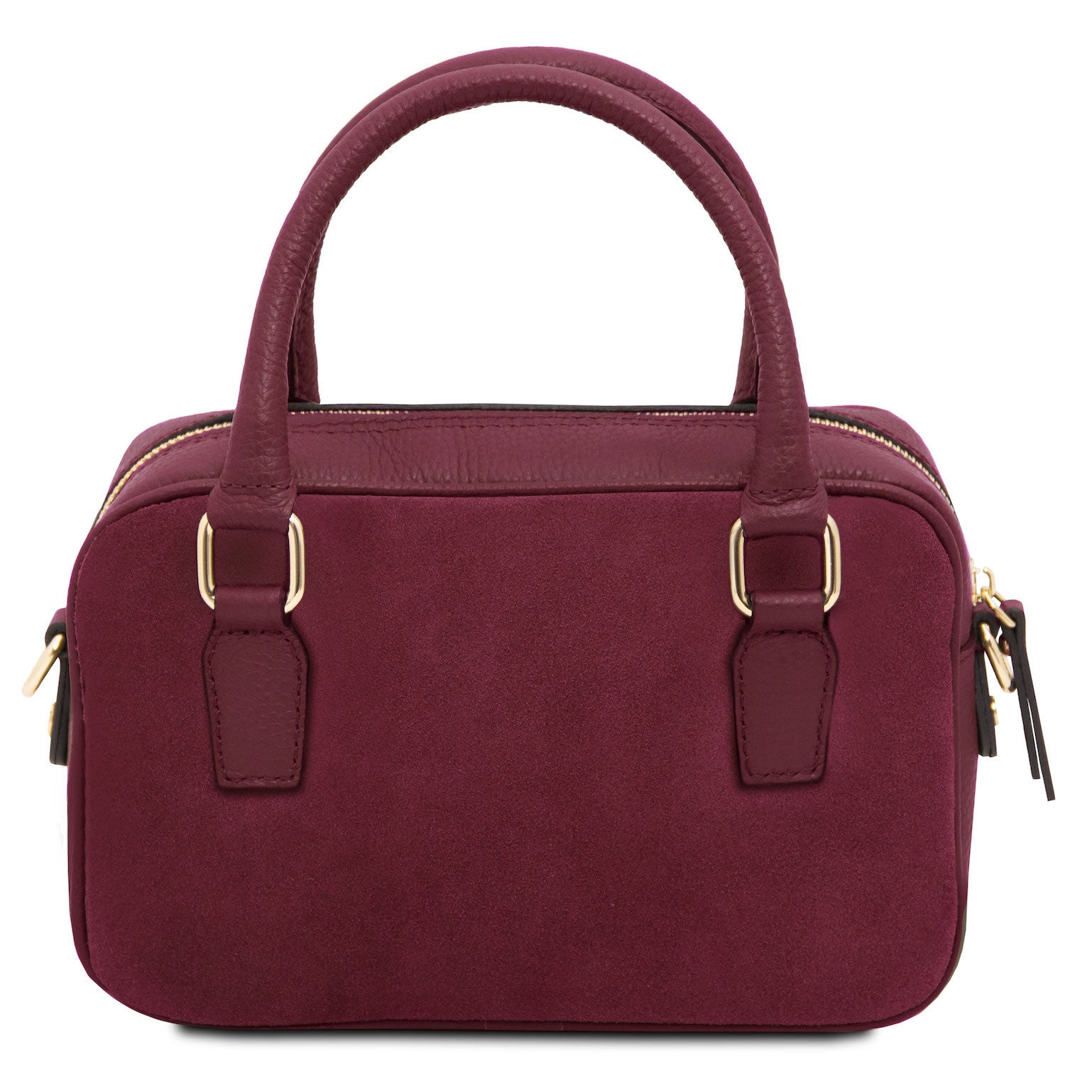Leather handbags Chantilly - Suede leather handbag | TL142480 San Rocco Italia