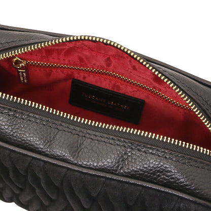 Leather handbags Chantilly - Suede leather handbag | TL142480 San Rocco Italia