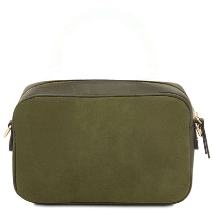 Leather handbags Chantilly - Suede leather shoulder bag | TL142490 San Rocco Italia