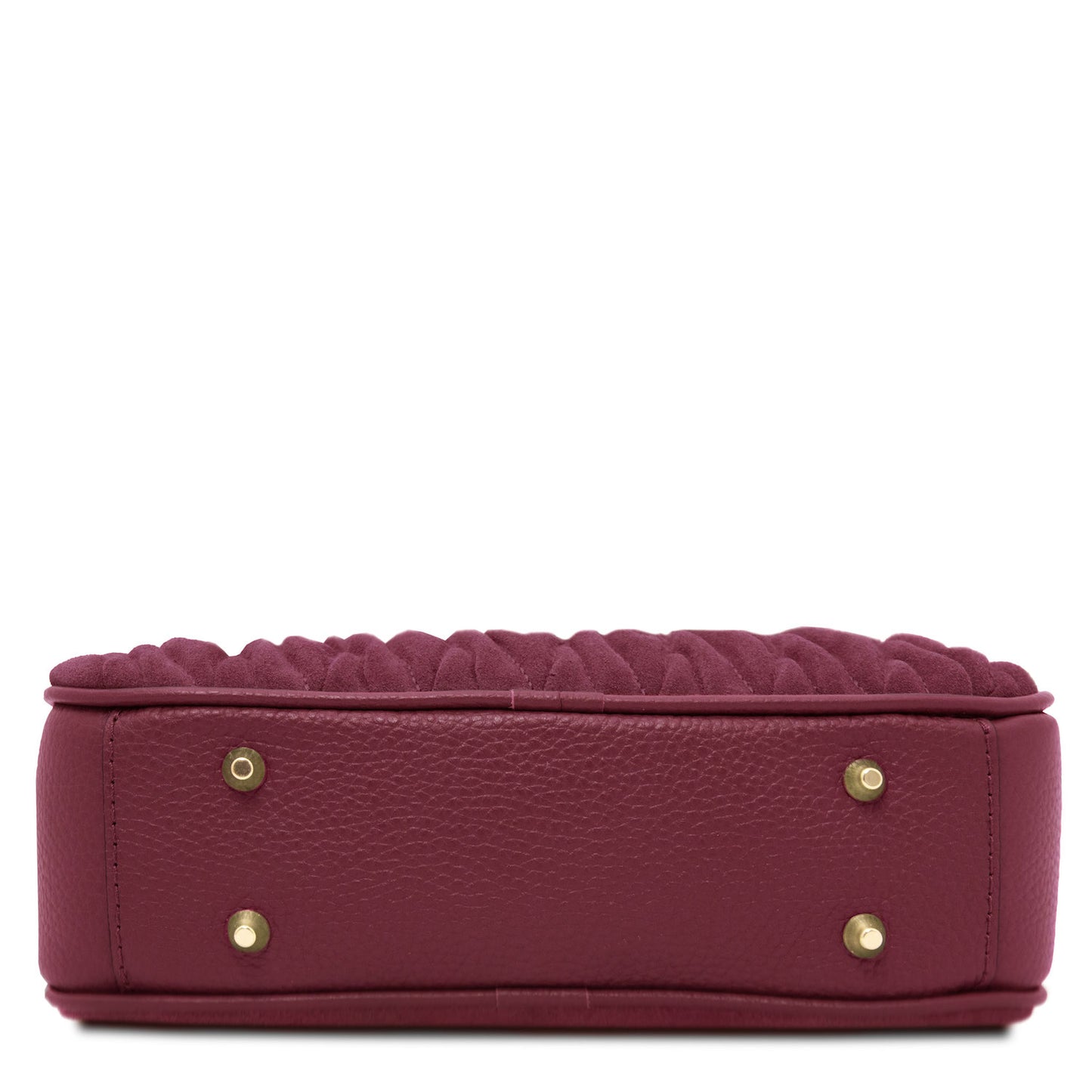 Leather handbags Chantilly - Suede leather shoulder bag | TL142490 San Rocco Italia