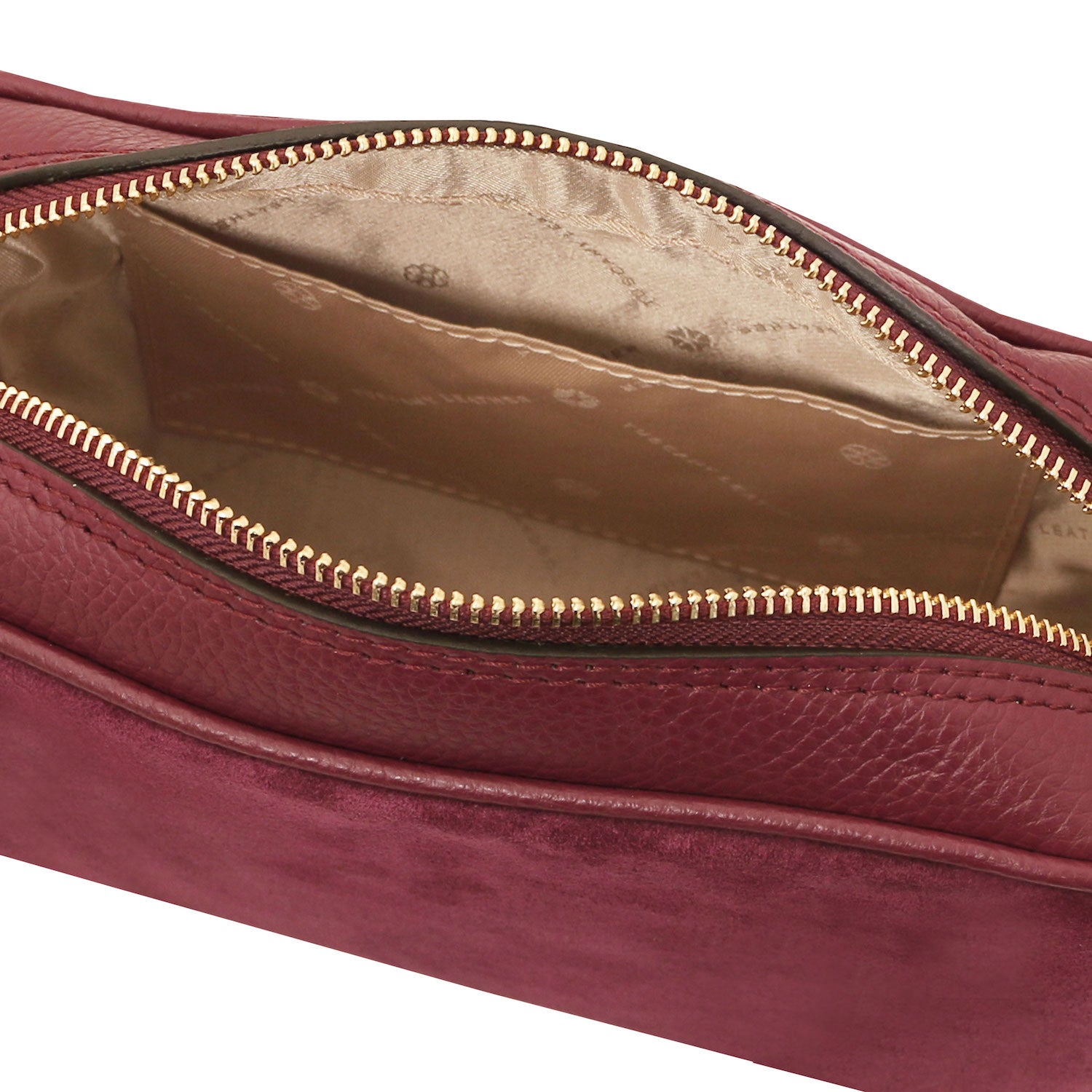 Leather handbags Chantilly - Suede leather shoulder bag | TL142490 San Rocco Italia