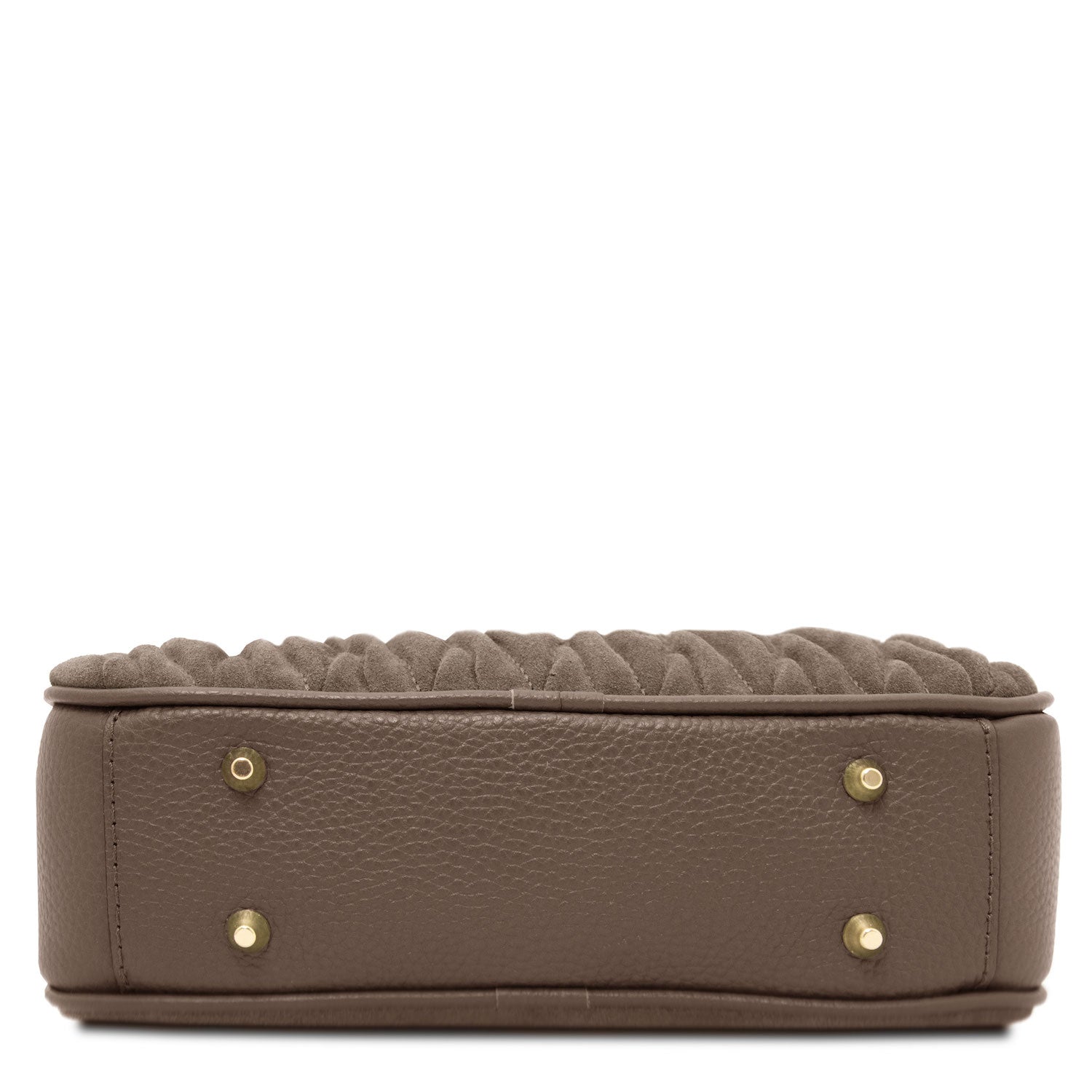 Leather handbags Chantilly - Suede leather shoulder bag | TL142490 San Rocco Italia