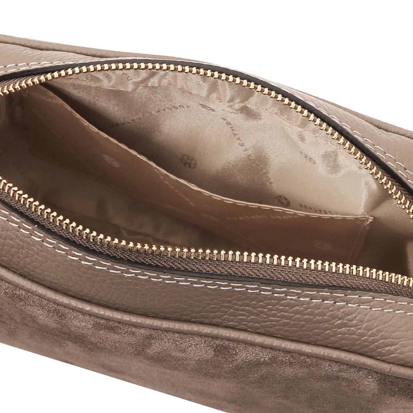 Leather handbags Chantilly - Suede leather shoulder bag | TL142490 San Rocco Italia