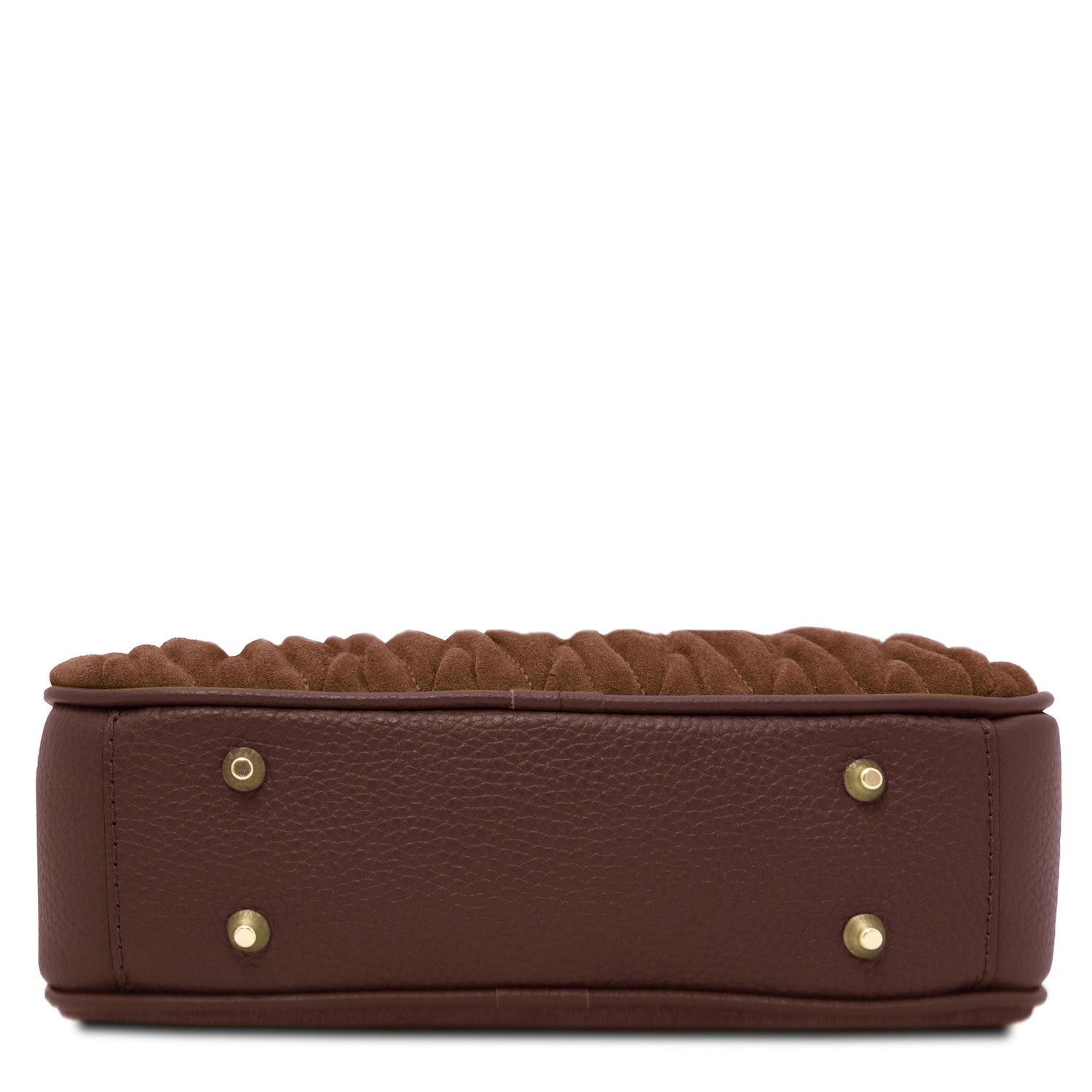 Leather handbags Chantilly - Suede leather shoulder bag | TL142490 San Rocco Italia