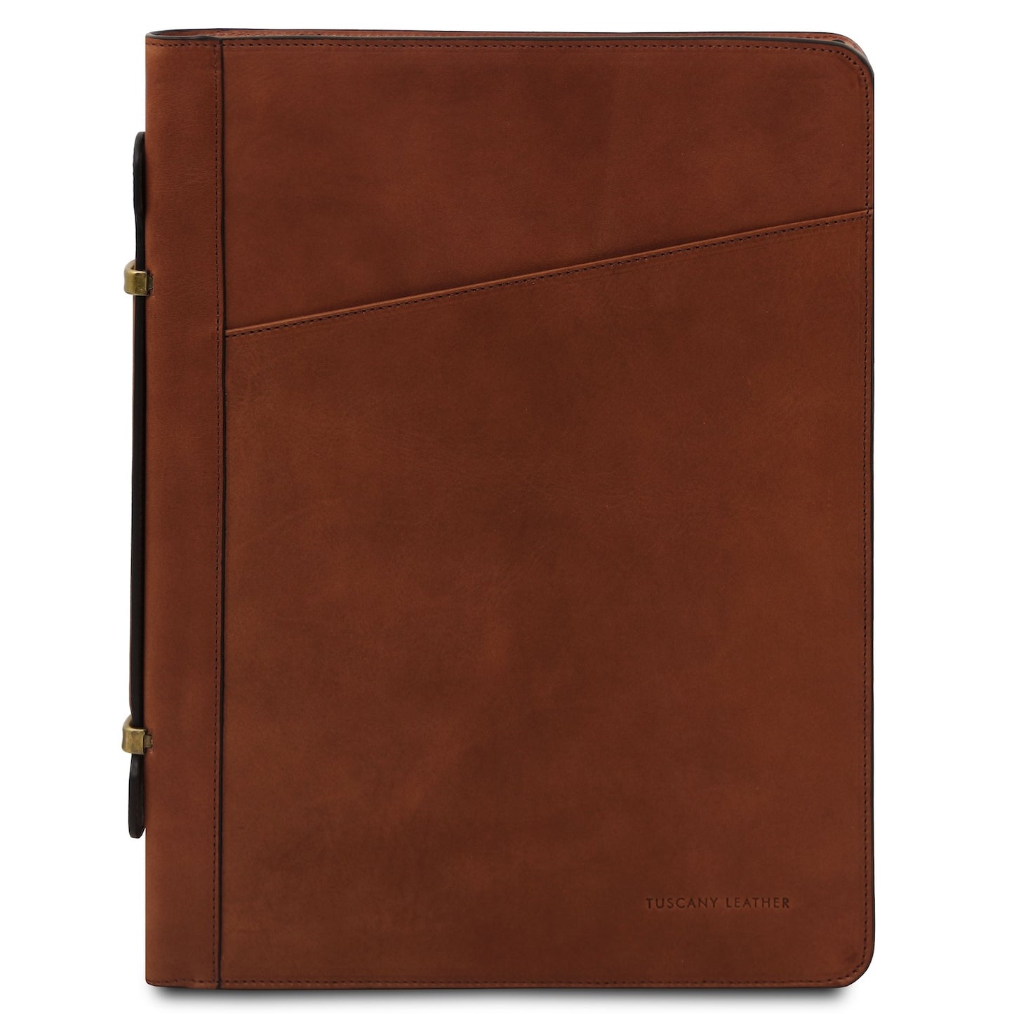 Costantino - Leather document case with handle | TL142545