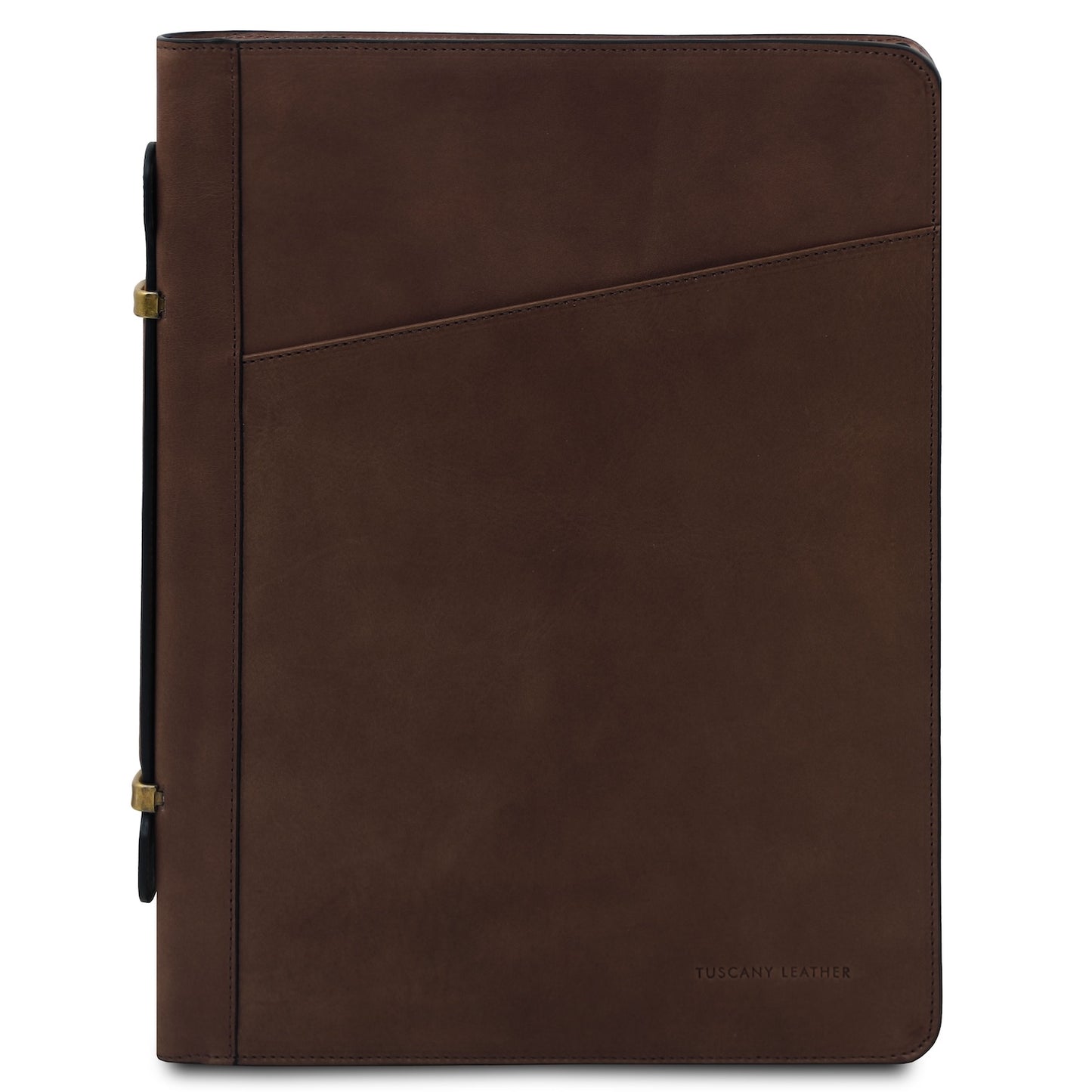 Costantino - Leather document case with handle | TL142545