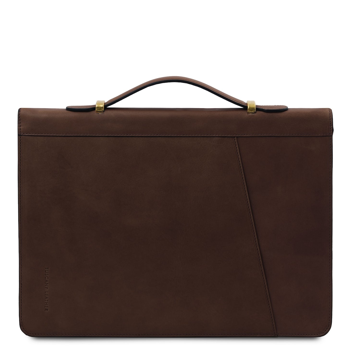 Costantino - Leather document case with handle | TL142545